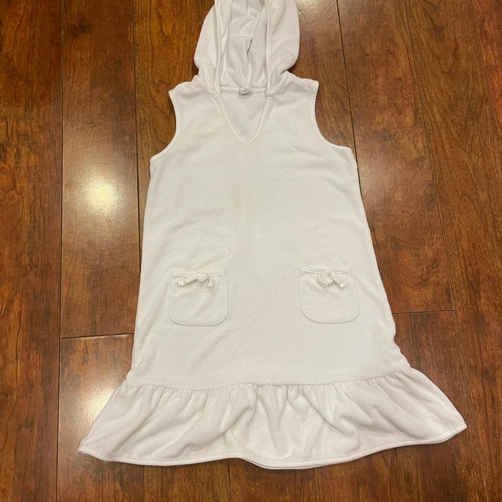 Janie & Jack hooded terry swim cover up
